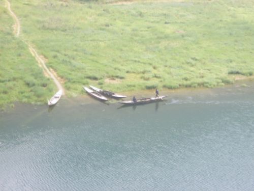 黃山豐樂湖水上人家圖片