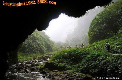 廣西通靈大峽谷圖片