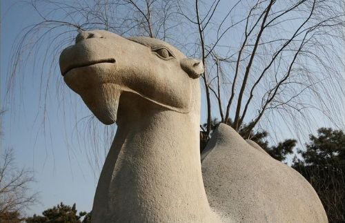 明陵神道圖片