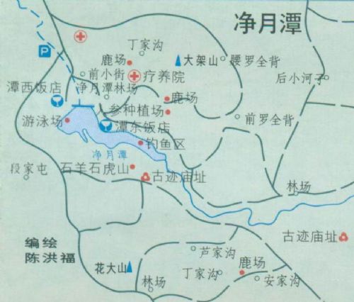 淨月潭國家森林公園圖片