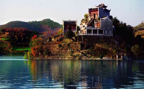 陝西瀛湖圖片