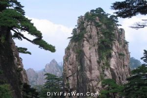 黃山天都峰圖片