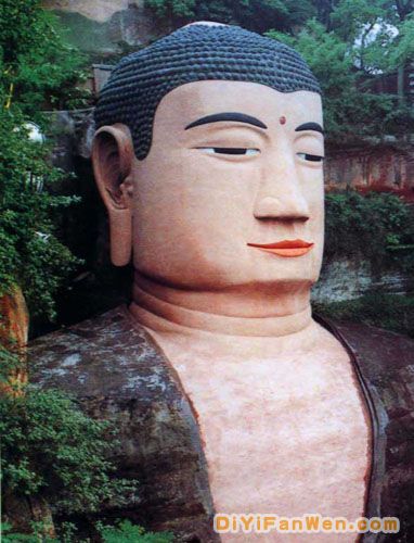 樂山大佛景區圖片