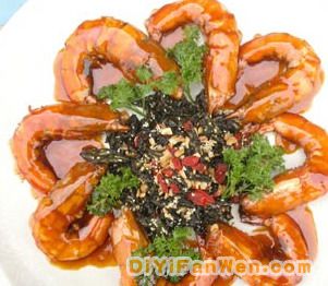 茶燜大蝦