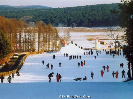 淨月潭滑雪場圖片