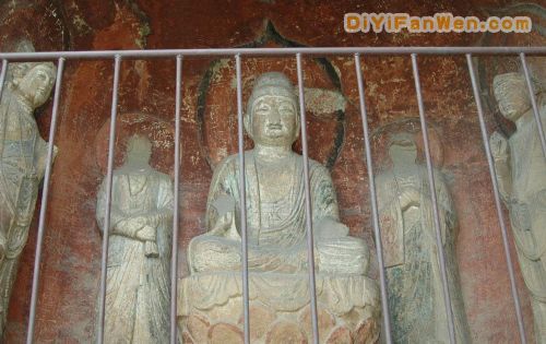 廣元千佛崖圖片