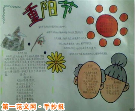 重陽節手抄報：各地的重陽節