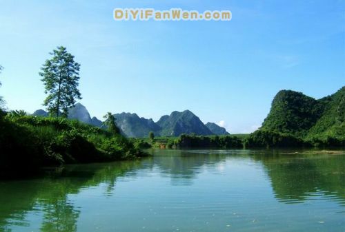廣西黑水河風光圖片