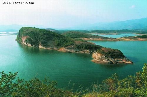 廣西澄碧湖風光圖片