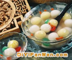 湯圓的各種做法吃法