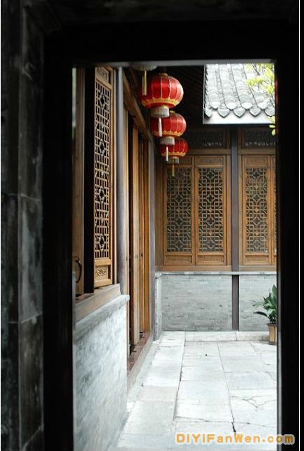 揚州個園圖片