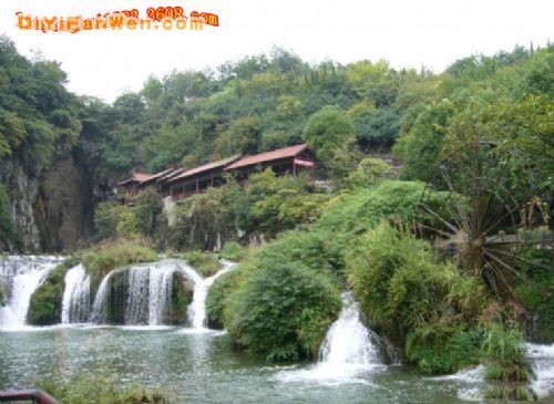 貴州天河潭圖片