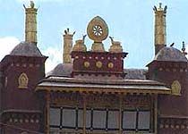 強巴林寺圖片