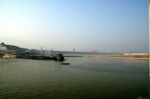 長江三峽白帝城風情圖片