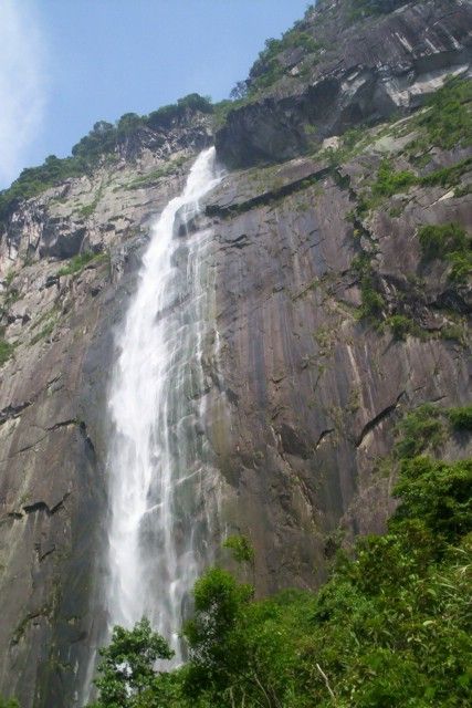 福建岱仙瀑布圖片