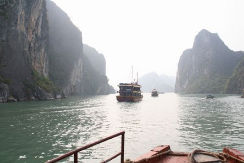海上桂林下龍灣圖片