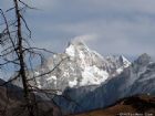 四川四姑娘山雪景
