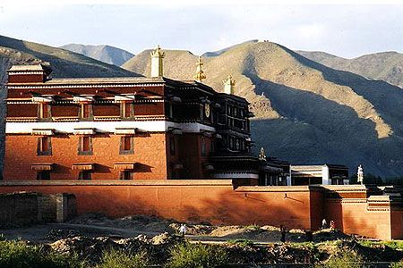 拉卜楞寺圖片