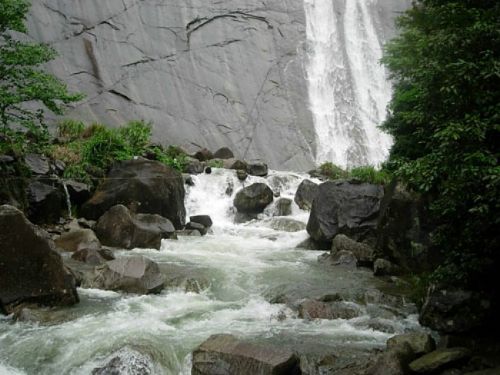 福建岱仙瀑布圖片