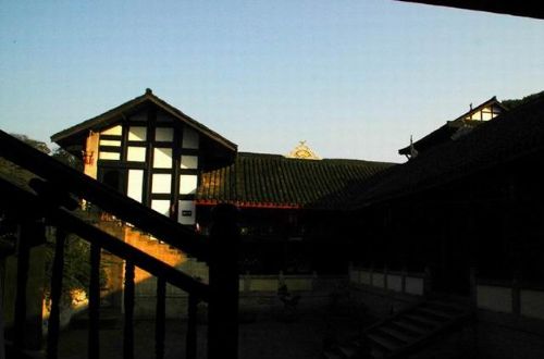 夕佳山圖片