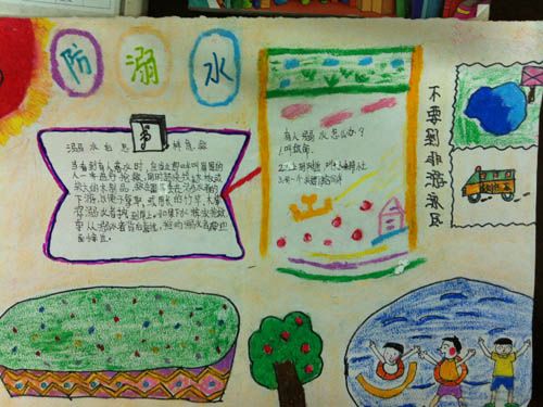 防溺水黑板報:遇到漩渦的自救方法 防溺水黑板報:遇到漩渦的自救方法