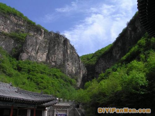 山西藏山美景圖片