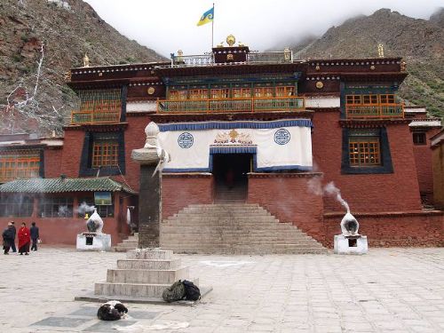 西藏楚布寺圖片