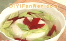 清爽杏仁豆腐