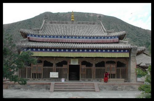 青海瞿曇寺圖片