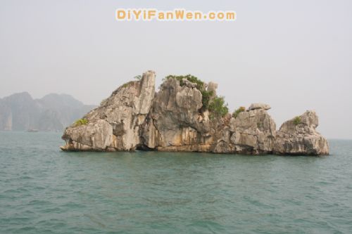 海上桂林下龍灣圖片