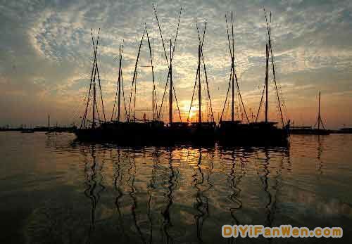 洪澤湖風景區圖片
