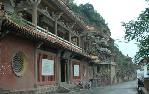 廣元千佛崖圖片