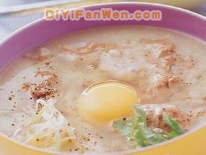 滑蛋牛肉粥