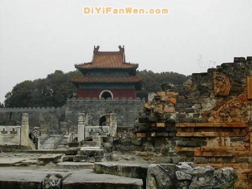 明顯陵圖片