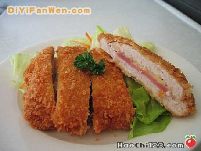 起司火腿炸豬排
