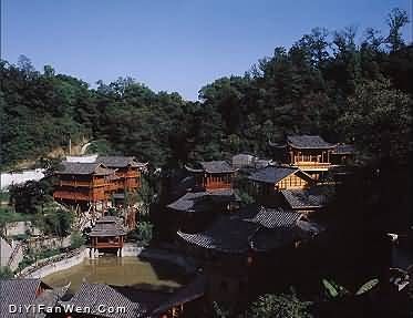 張家界土家風情園圖片