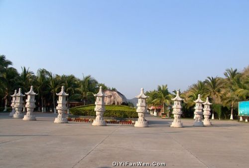 三亞南山寺圖片