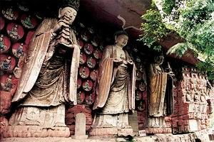 大足石刻圖片