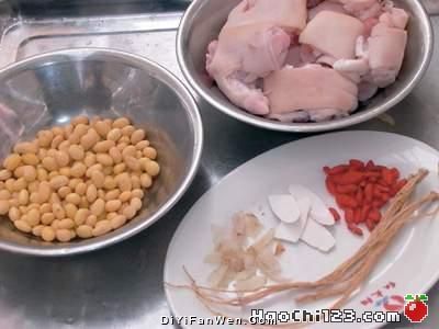 豬手煲黃豆[多圖]