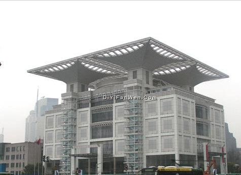 上海城市規劃展示館圖片