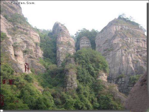 福建冠豸山圖片