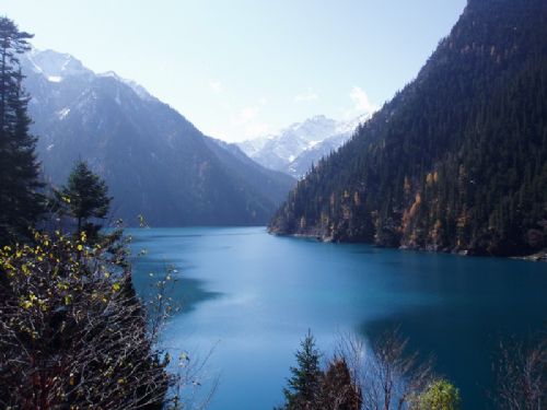 四川九寨溝五花海圖片