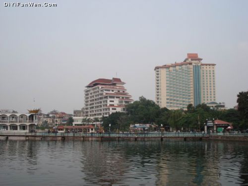 越南河內的西湖圖片