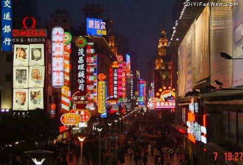 南京路步行街圖片