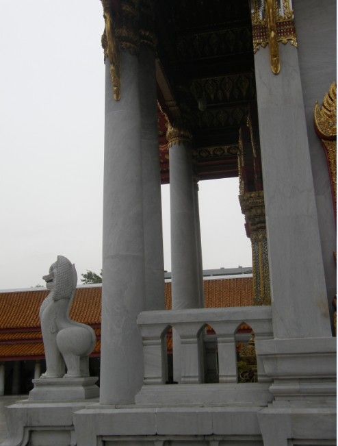 曼谷的大理石寺廟圖片