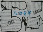 青年節手抄報：慶五一手抄報
