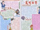 感恩節手抄報：感謝父母