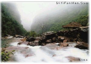 龍門峽谷圖片