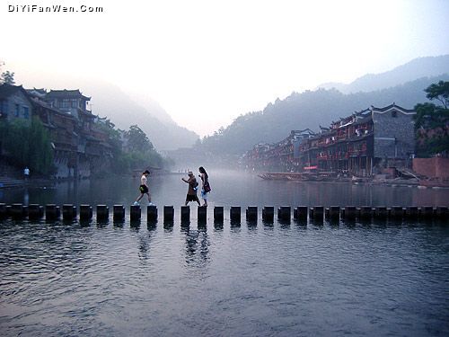 湖南鳳凰古城圖片