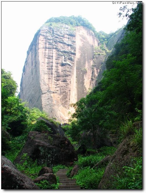 泰寧寨下大峽谷圖片
